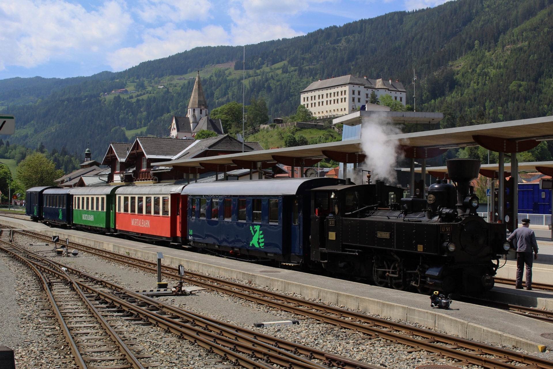 Murtalbahn Dampfzug