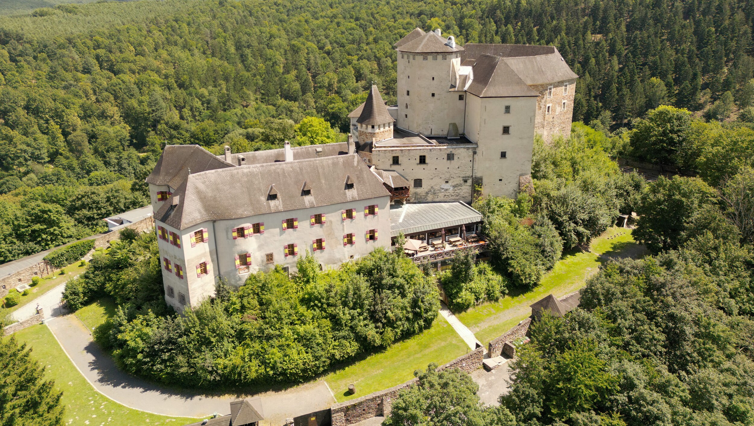 Ritterburg Lockenhaus im Burgenland 