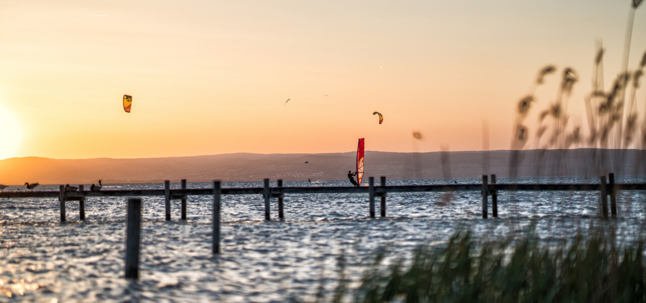 Wassersport am Neusiedler See