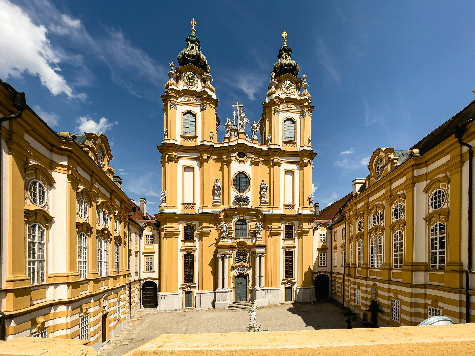 Katholische Kirche in Melk Österreich